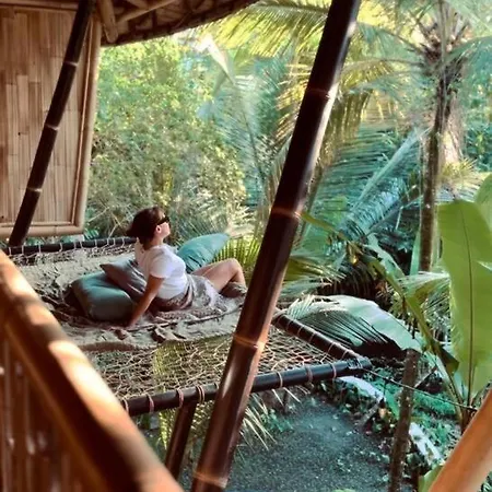 Eco Bamboo Island Bali - Bamboo House #4 Villa Selat Exterior photo