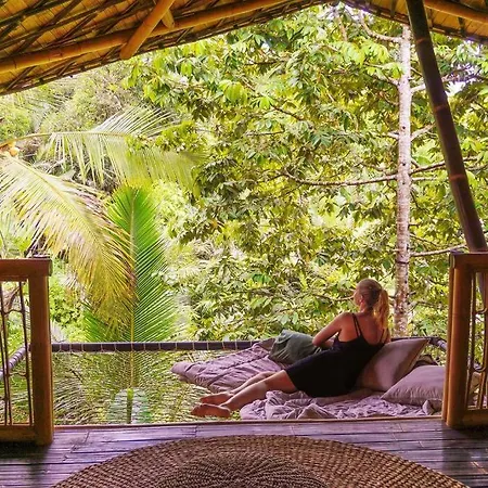 Eco Bamboo Island Bali - Bamboo House #4 Villa Selat Exterior photo