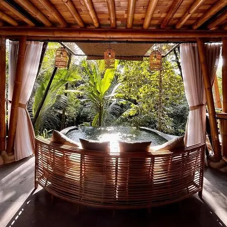 Eco Bamboo Island Bali - Bamboo House #4 Villa Selat Exterior photo